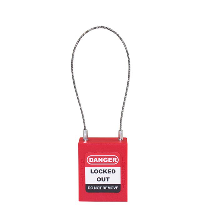 Cable Shackle Safety Padlock